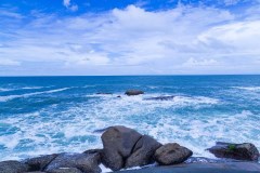 汕尾红海湾＂遮浪奇观＂、南海观世音、莲花山、快艇上灯塔岛、出海捕鱼二天“休闲”之旅